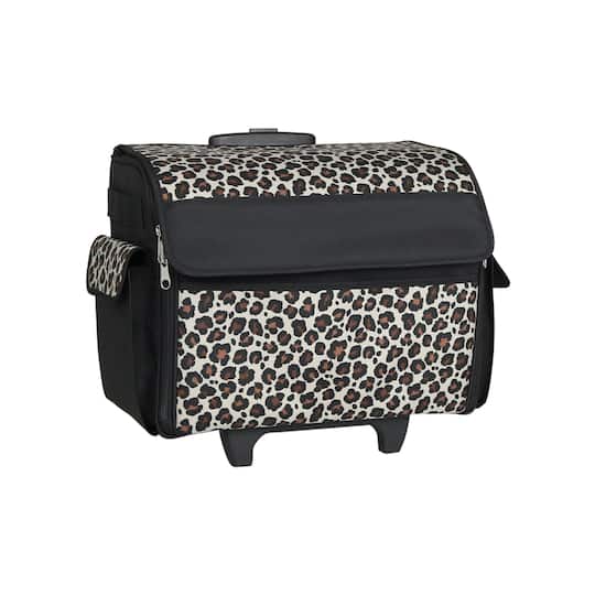 Everything Mary Leopard Sewing Machine Tote Michaels
